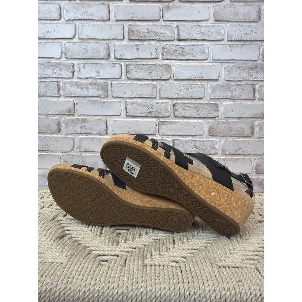 UGG Wedges – Black, Size 9 – Like New Condition